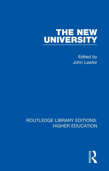 The New University (eBook, PDF) The New University (eBook, PDF)