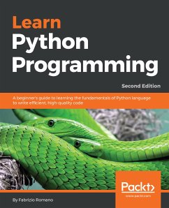 Learn Python Programming (eBook, ePUB) - Romano, Fabrizio