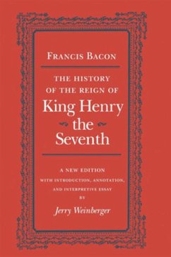 Cover The History of the Reign of King Henry the Seventh (eBook, PDF)