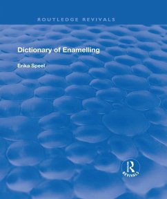 Dictionary of Enamelling (eBook, PDF) - Speel, Erika
