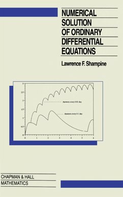 Numerical Solution of Ordinary Differential Equations (eBook, PDF) - Shampine, L. F.