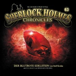 Der blutrote Edelstein / Sherlock Holmes Chronicles Bd.63 (1 Audio-CD) - Krohn, Rolf