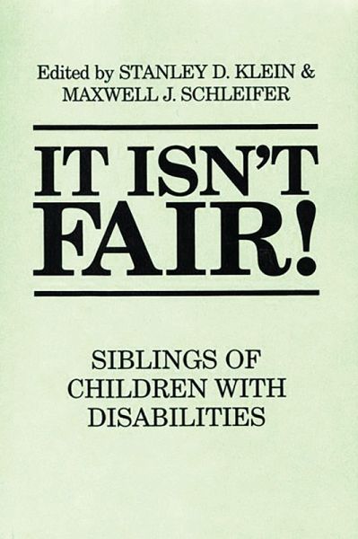 It Isn't Fair! (eBook, PDF)