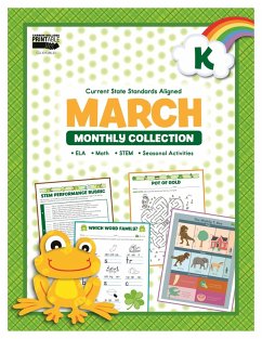 Cover March Monthly Collection, Grade K (eBook, PDF)