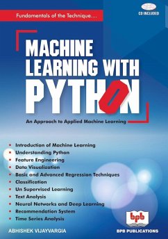 MACHINE LEARNING WITH PYTHON (eBook, PDF) - Vijayvargia, Abhishek