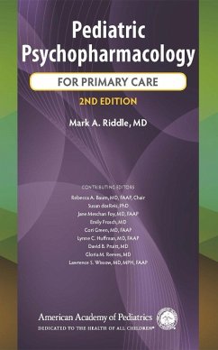 Pediatric Psychopharmacology for Primary Care (eBook, PDF) - Riddle, Mark A