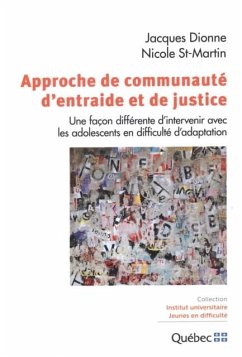 Cover Approche de communaute d'entraide et de justice (eBook, PDF)