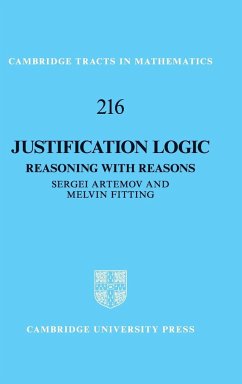 Justification Logic - Artemov, Sergei; Fitting, Melvin