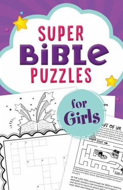 Super Bible Puzzles for Girls - Compiled By Barbour Staff