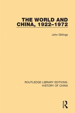 Cover The World and China, 1922-1972 (eBook, ePUB)
