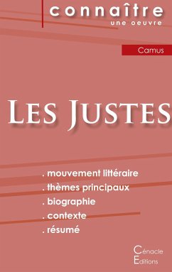 Fiche de lecture Les Justes (Analyse littéraire de référence et résumé complet) - Camus, Albert