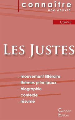 Fiche de lecture Les Justes (Analyse littéraire de référence et résumé complet)