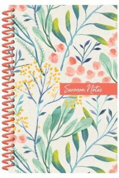 Sermon Notes Journal [Floral] - Compiled By Barbour Staff