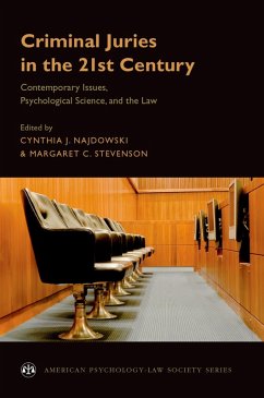 Cover Criminal Juries in the 21st Century (eBook, PDF)