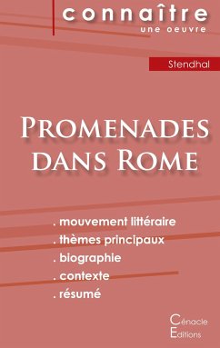 Fiche de lecture Promenades dans Rome (Analyse littéraire de référence et résumé complet)