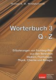 Wörterbuch 3: Q - z