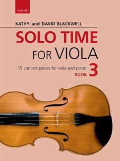 Cover Blackwell, K: Solo Time for Viola Book 3