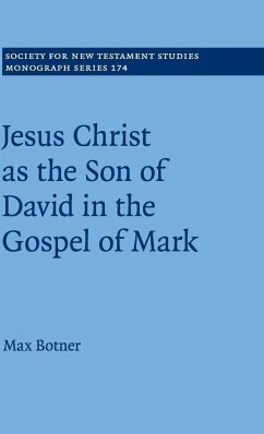 Jesus Christ as the Son of David in the Gospel of Mark - Botner, Max