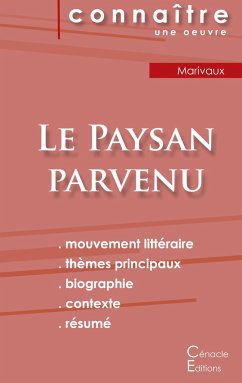 Fiche de lecture Le Paysan parvenu (Analyse littéraire de référence et résumé complet) - Marivaux