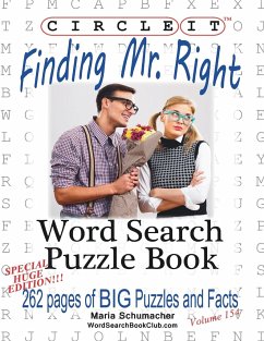 Circle It, Finding Mr. Right, Large Print, Word Search, Puzzle Book