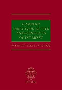 Company Directors' Duties and Conflicts of Interest - Langford, Rosemary Teele (Associate Professor, Senior Lecturer, The
