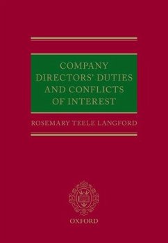 Company Directors' Duties and Conflicts of Interest - Langford, Rosemary Teele (Associate Professor, Senior Lecturer, The