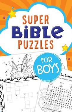 Super Bible Puzzles for Boys - Compiled By Barbour Staff