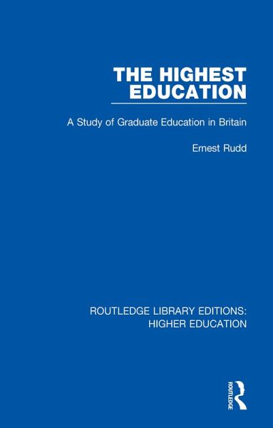 The Highest Education (eBook, PDF) The Highest Education (eBook, PDF)