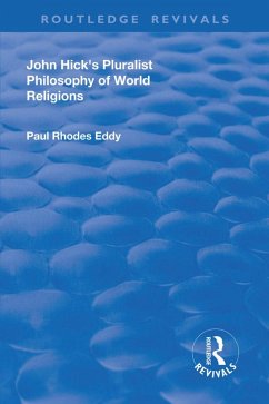 Cover John Hick's Pluralist Philosophy of World Religions (eBook, ePUB)