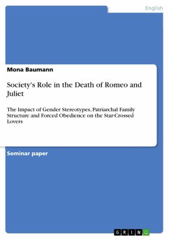 Society's Role in the Death of Romeo and Juliet (eBook, PDF)