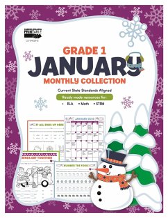Cover January Monthly Collection, Grade 1 (eBook, PDF)