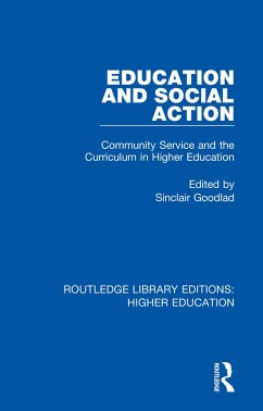 Education and Social Action (eBook, PDF)