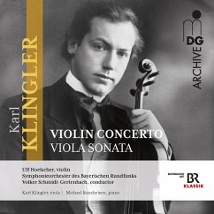 Violin Concerto Viola Sonata - Hoelscher/Klingler/Symph.Orch.Br/Schmidt-Gertenb