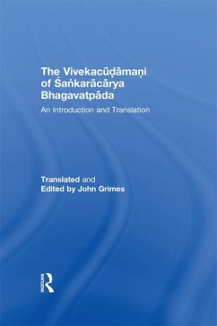 The Vivekacudamani of Sankaracarya Bhagavatpada (eBook, PDF) - Grimes, John