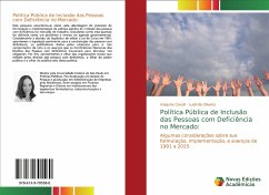 Política Pública de Inclusão das Pessoas com Deficiência no Mercado: