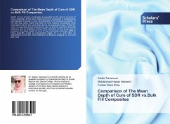 Comparison of The Mean Depth of Cure of SDR vs.Bulk Fill Composites - Tabassum, Sadia;Hameed, Muhammad Hasan;Khan, Farhan Raza