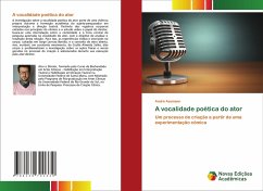 A vocalidade poética do ator - Assmann, André