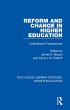 Reform and Change in Higher Education... - Bild 1