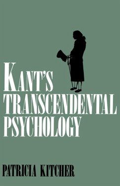 Cover Kant's Transcendental Psychology (eBook, PDF)