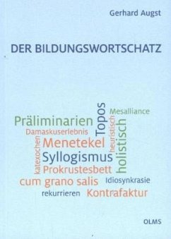 Der Bildungswortschatz - Augst, Gerhard