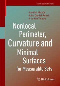 Nonlocal Perimeter, Curvature and Minimal Surfaces for Measurable Sets - Mazón, José M.;Rossi, Julio Daniel;Toledo, J. Julián