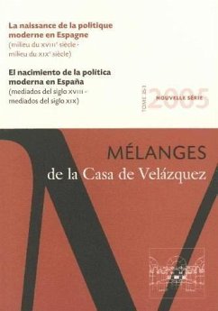 La naissance de la politique moderne en Espagne : (milieu du XVIII siècle-milieu du XIXe siècle)