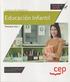 Educación infantil : Cuerpo de Maestros. Temario I