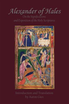 Cover Alexander of Hales (eBook, ePUB)