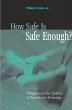 How Safe Is Safe Enough? (eBook, PDF) - Bild 1