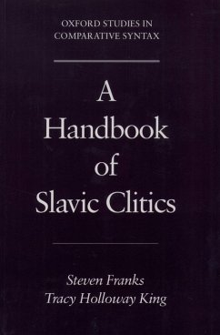 Cover A Handbook of Slavic Clitics (eBook, PDF)