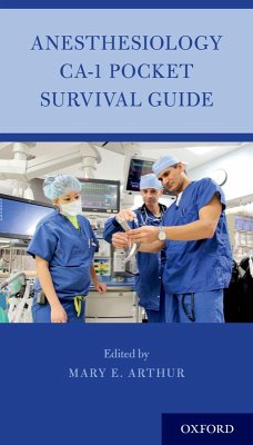 Cover Anesthesiology CA-1 Pocket Survival Guide (eBook, PDF)