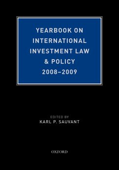 Yearbook on International Investment Law & Policy 2008-2009 (eBook, PDF) Cover Yearbook on International Investment Law & Policy 2008-2009 (eBook, PDF)
