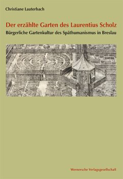 Cover Der erzählte Garten des Laurentius Scholz