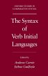 The Syntax of Verb Initial Languages... - Bild 1